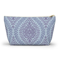Mumbai Lace Accessory Pouch w T-bottom in Purple